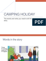 Camping Holiday: The Words and Verbs You Need To Tell The Story