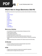 ANSYS 2025 R2 Release Highlights | PDF | Simulation