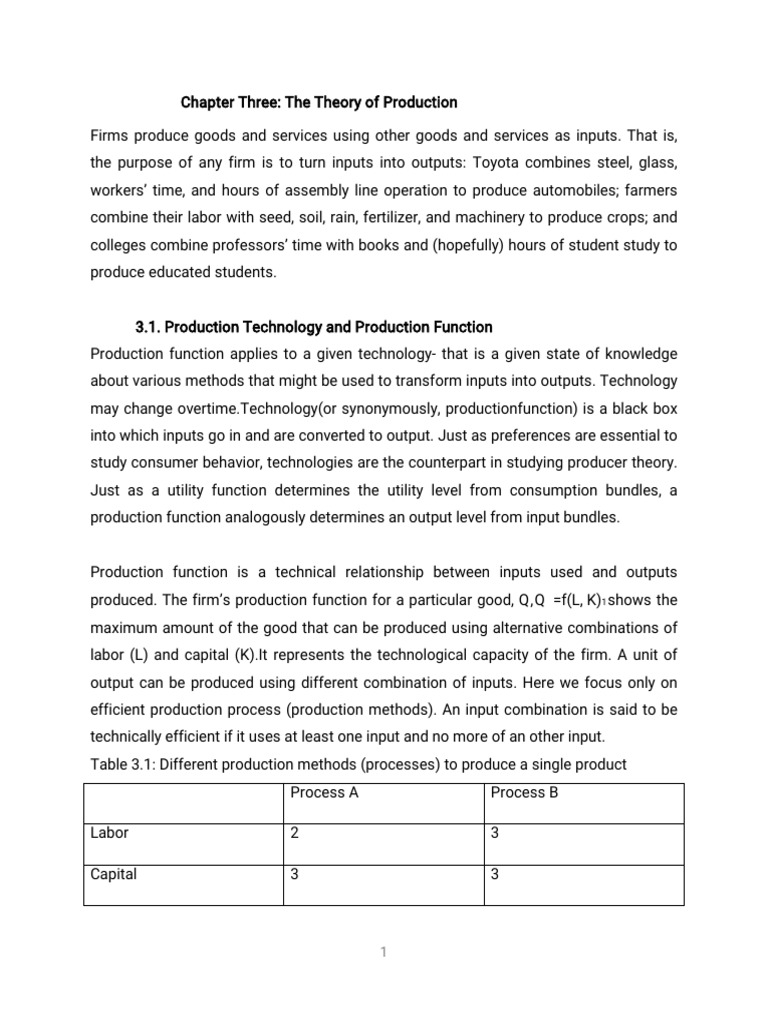 Micro 1 Chapter Three | PDF