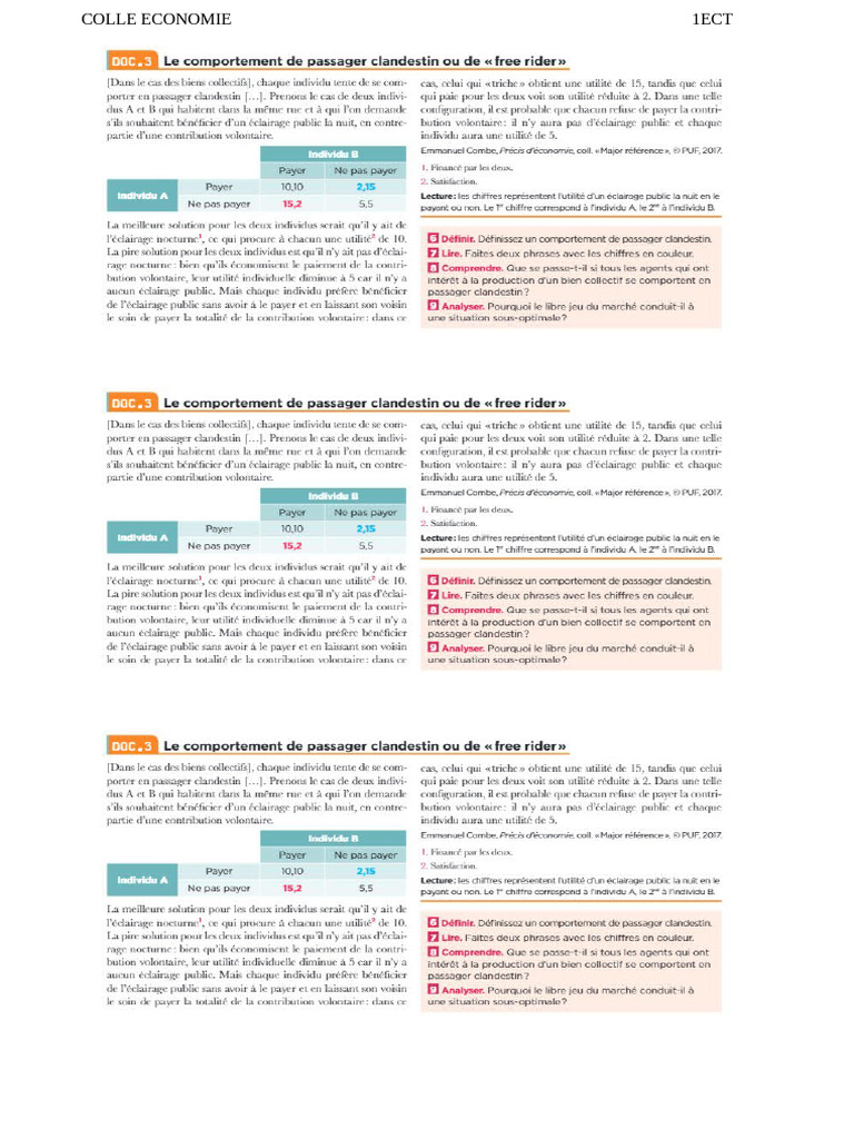Colle 24 10 2023 1ect | PDF