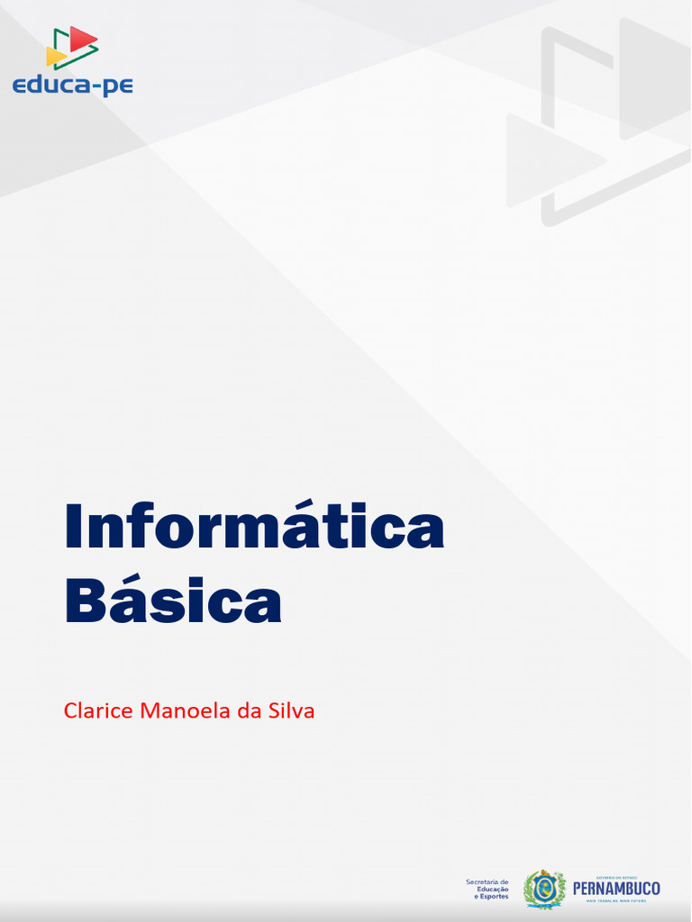 Informática Básica: Fundamentos e Ferramentas | PDF | Armazenamento de ...