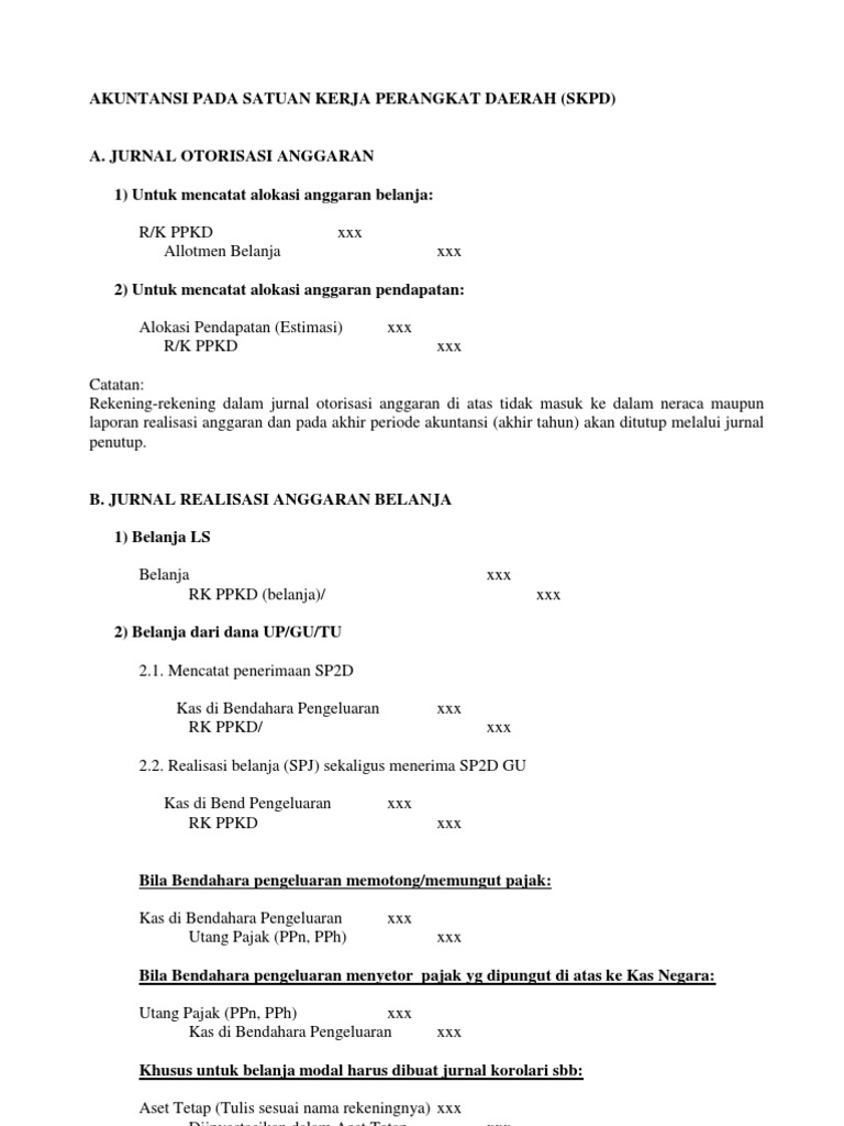 Contoh Soal Jurnal Akuntansi Pemerintahan Soal Kita