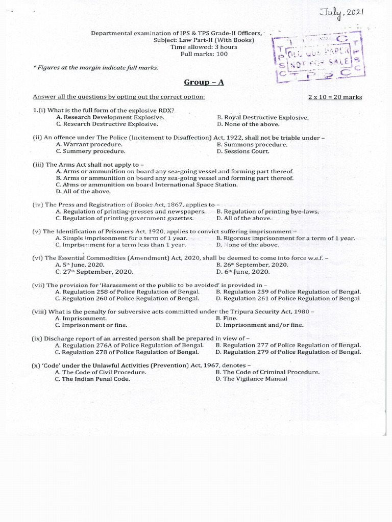 Law Part II | PDF