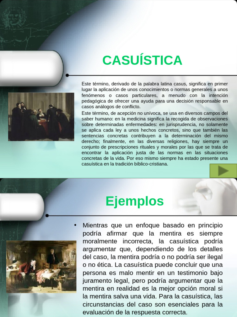 Ejemplos de Casuística en Ética | PDF | Mentira | Toma de decisiones