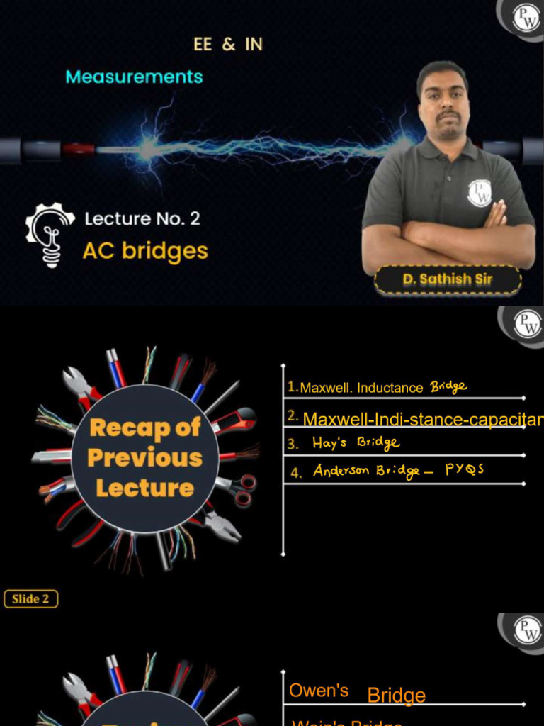 AC Bridges 02 - Class Notes | PDF