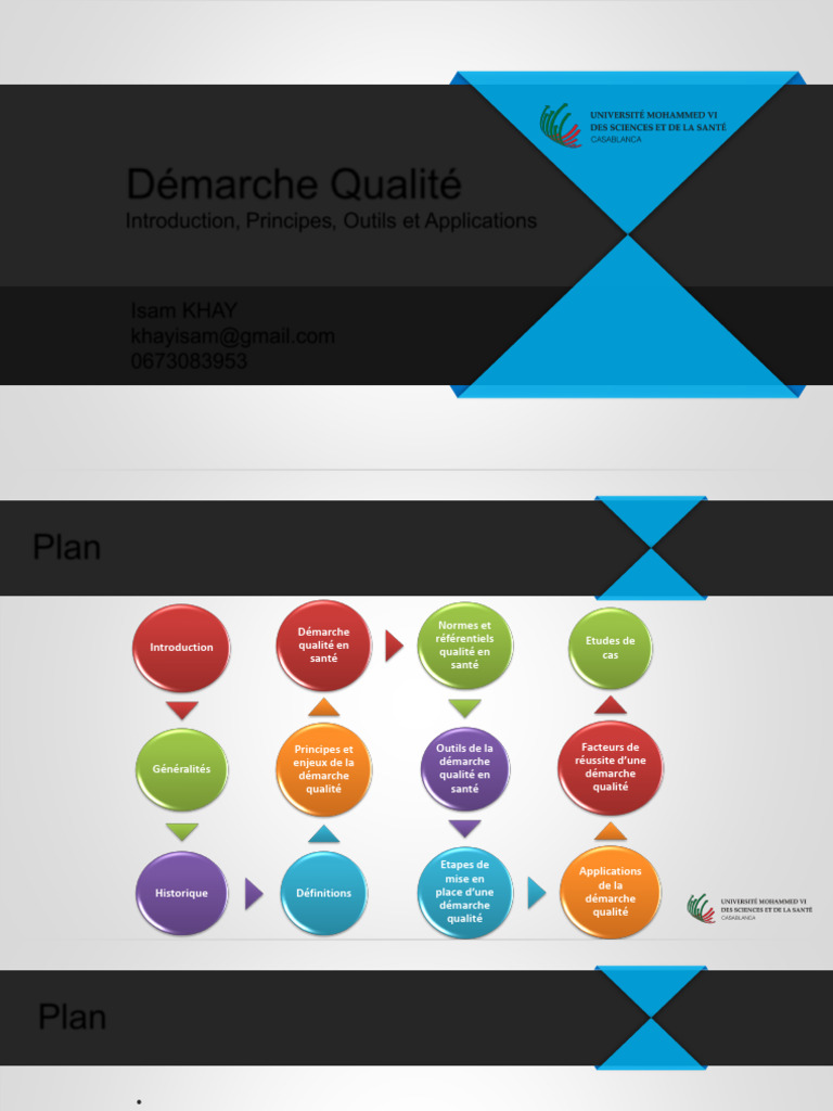 Démarche Qualité en Santé : Principes et Outils | PDF | Management de ...