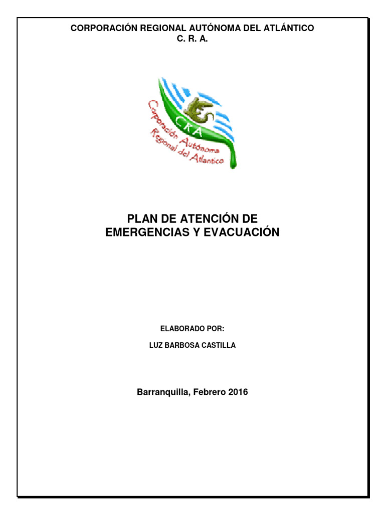3f25e4 - GH-OT-06 PLAN DE EMERGENCIA Y EVACUACION | PDF | Riesgo