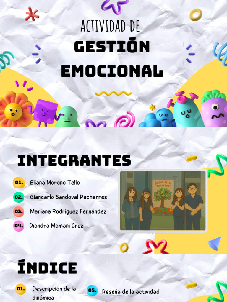 Dinámica "Árbol de la Gratitud" | PDF | Las emociones | Gratitud