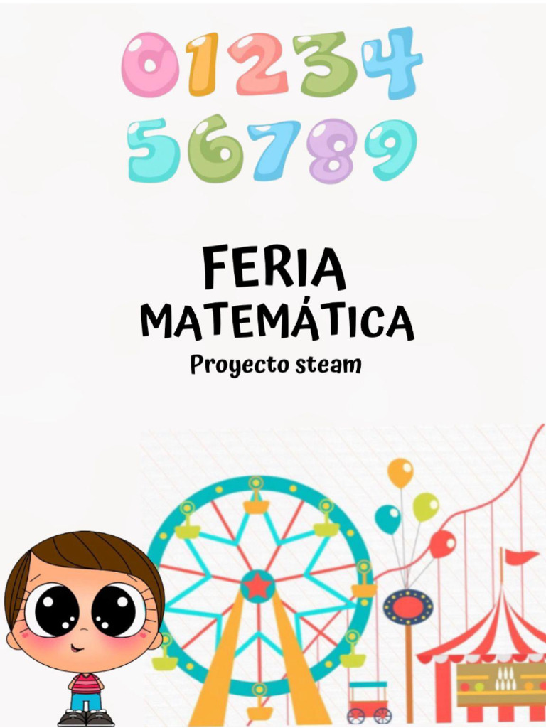 Feria Matemática en Jardín de Niños | PDF | Pensamiento