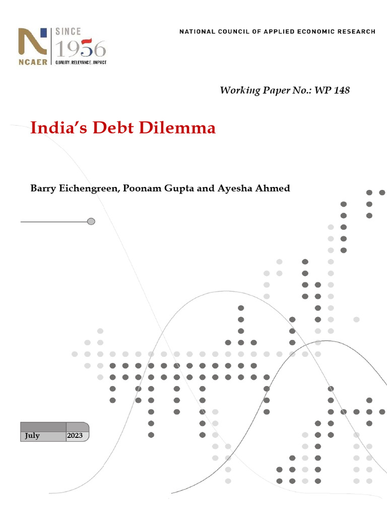 5. INDIA’S DEBT DILEMMA | PDF | Cost Of Living | Government Budget Balance