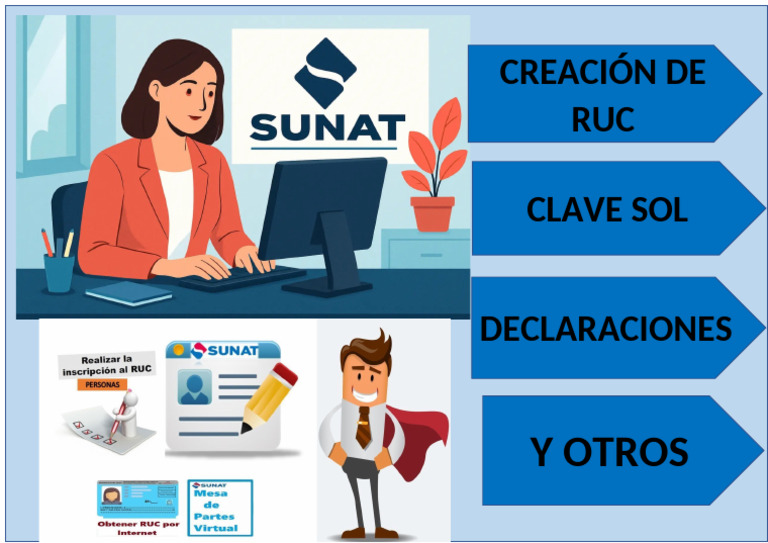 Creación de RUC Clave Sol Declaraciones: Y Otros | PDF