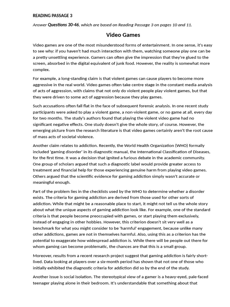 Video Games: Myths and Realities | PDF | Video Games | Behavioural Sciences
