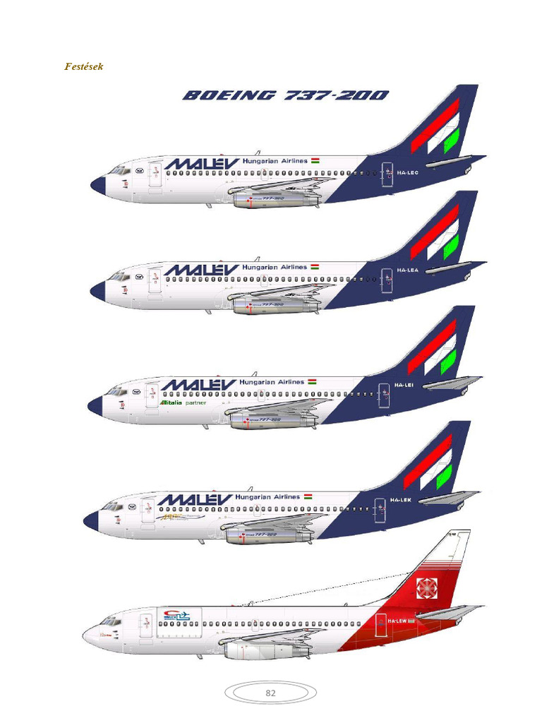 Malév Livery2 | PDF