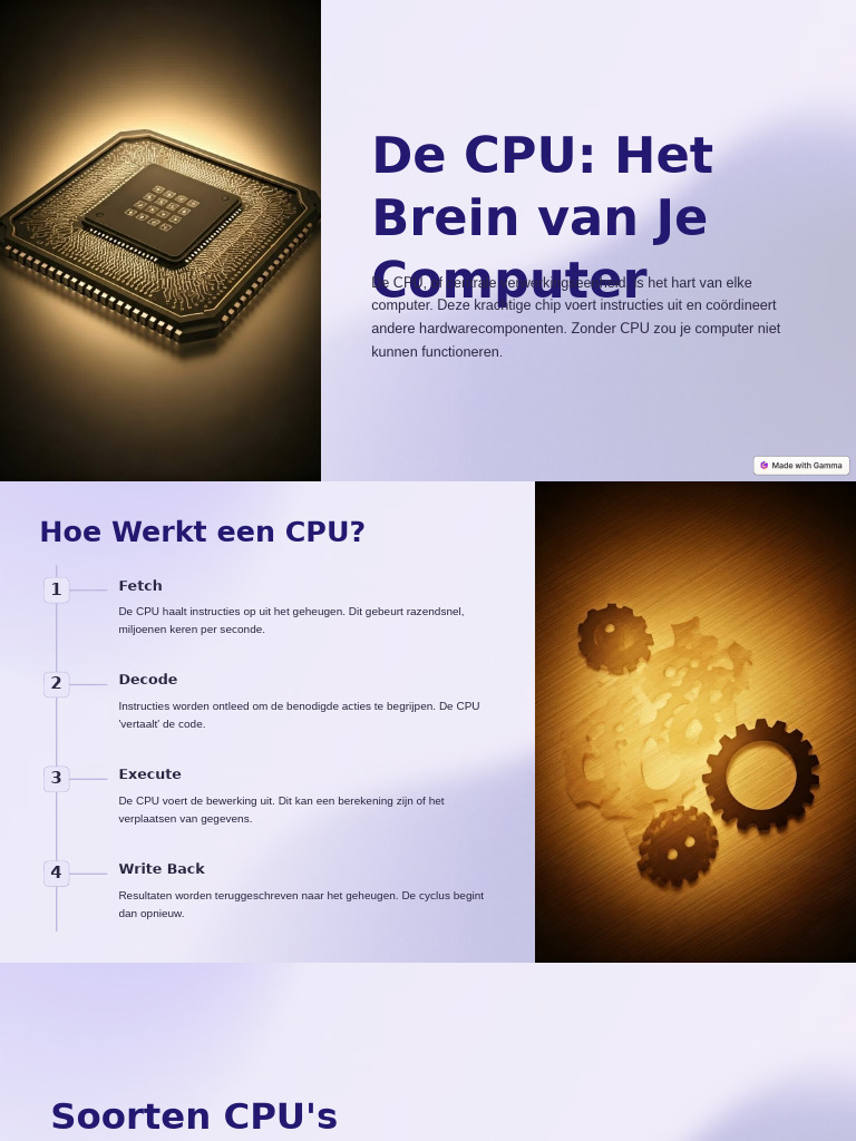 De CPU Het Brein Van Je Computer (3) | PDF