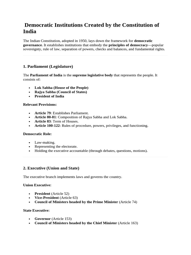 Articles 79-81: Indian Parliament Overview | PDF | Government | Governance