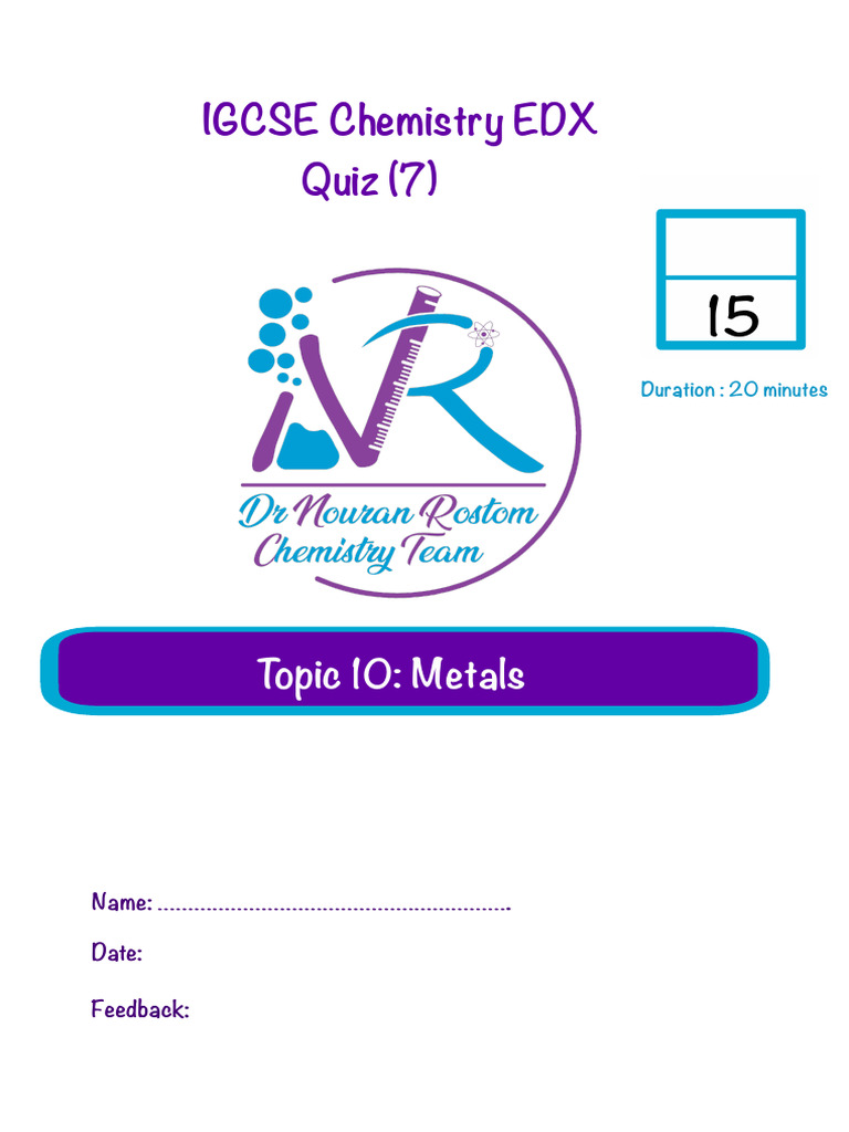 Quiz 7 | PDF