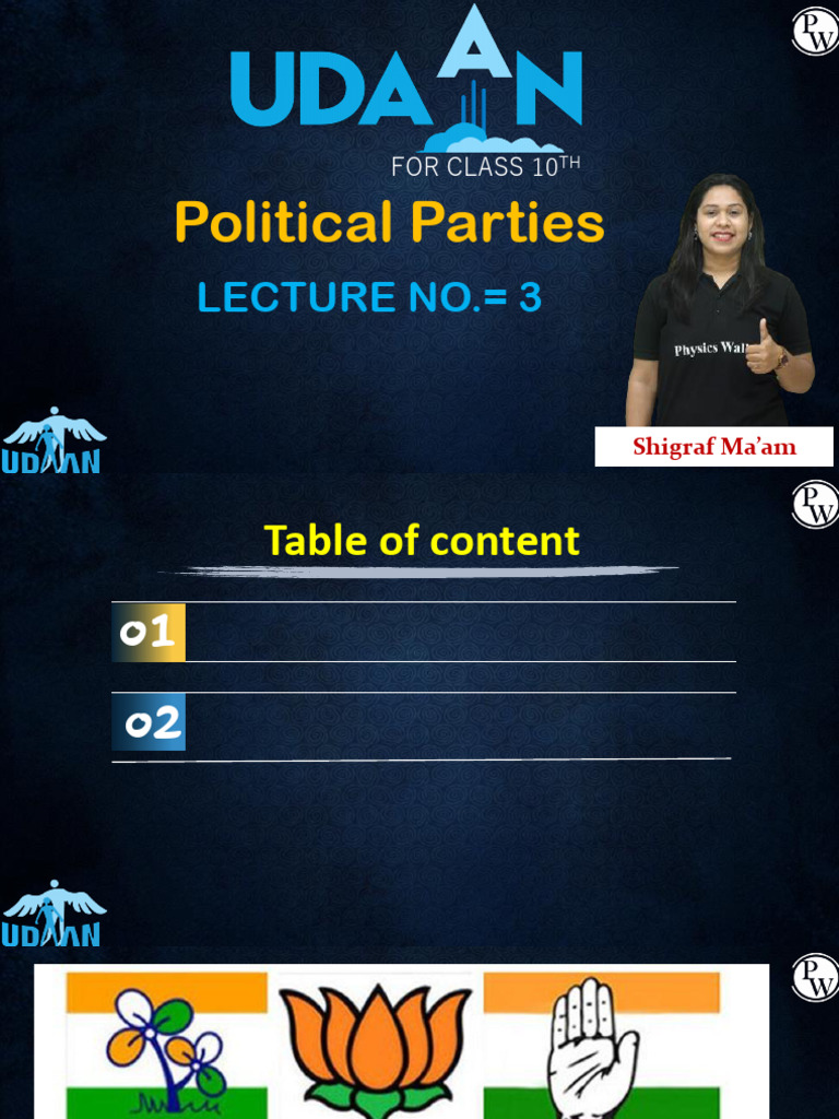Understanding Political Parties in India | PDF | Bharatiya Janata Party ...