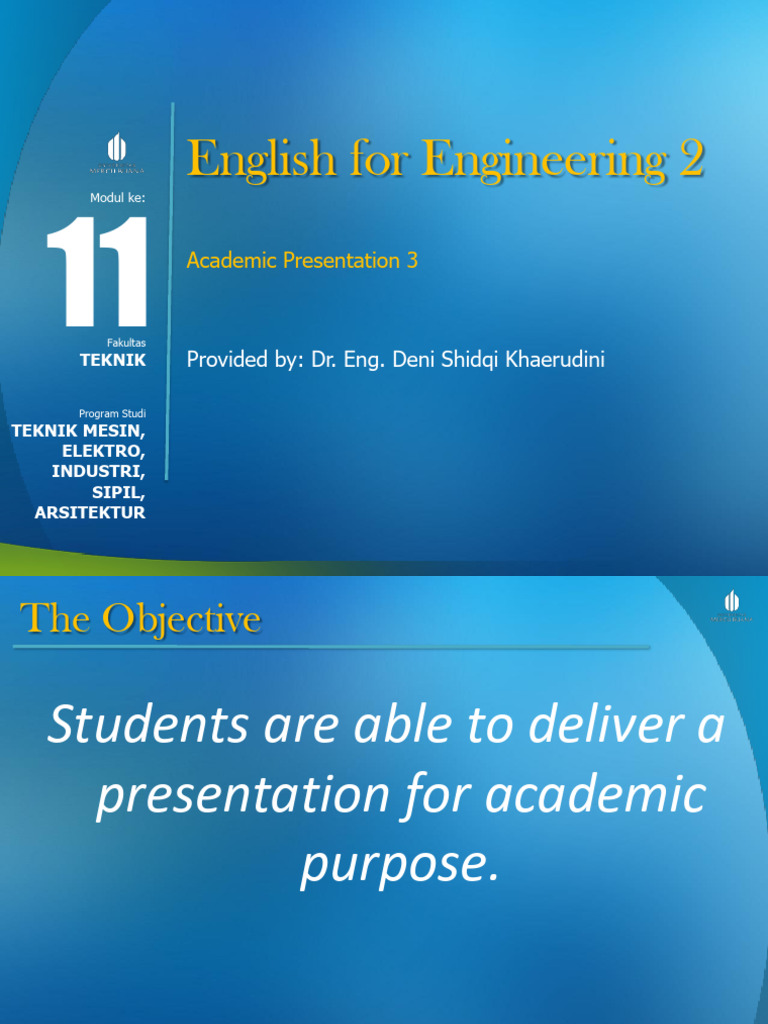English For Engineering 2 - Session 11 | PDF