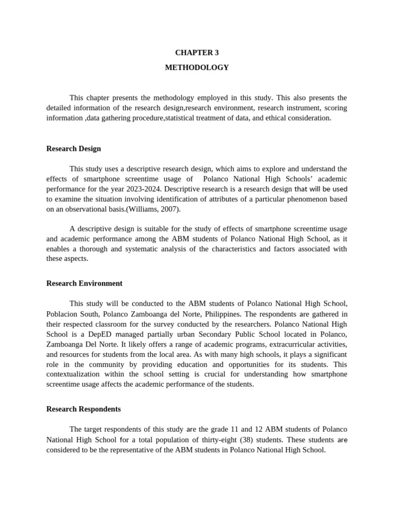 Methodology 1 | PDF | Methodology | Data