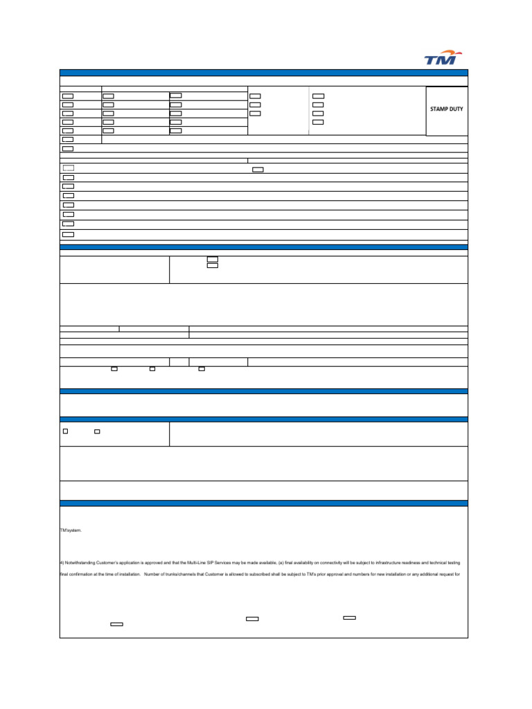 Multi-Line SIP Application Form | PDF | Session Initiation Protocol ...
