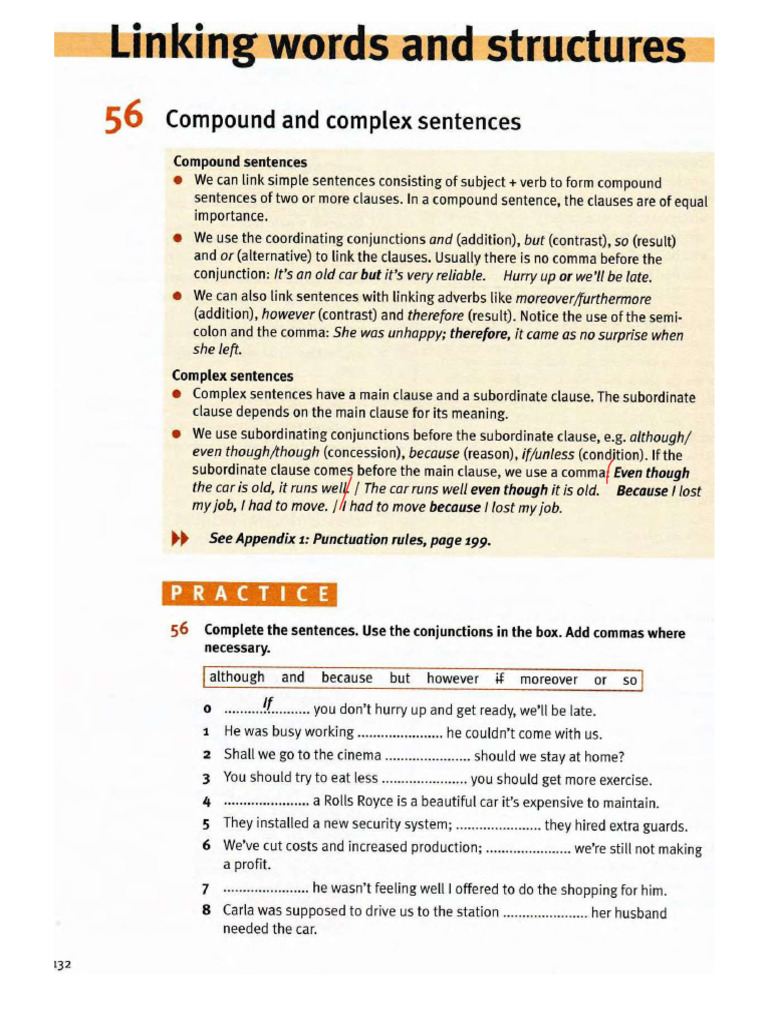 Linking Words and Structures | PDF