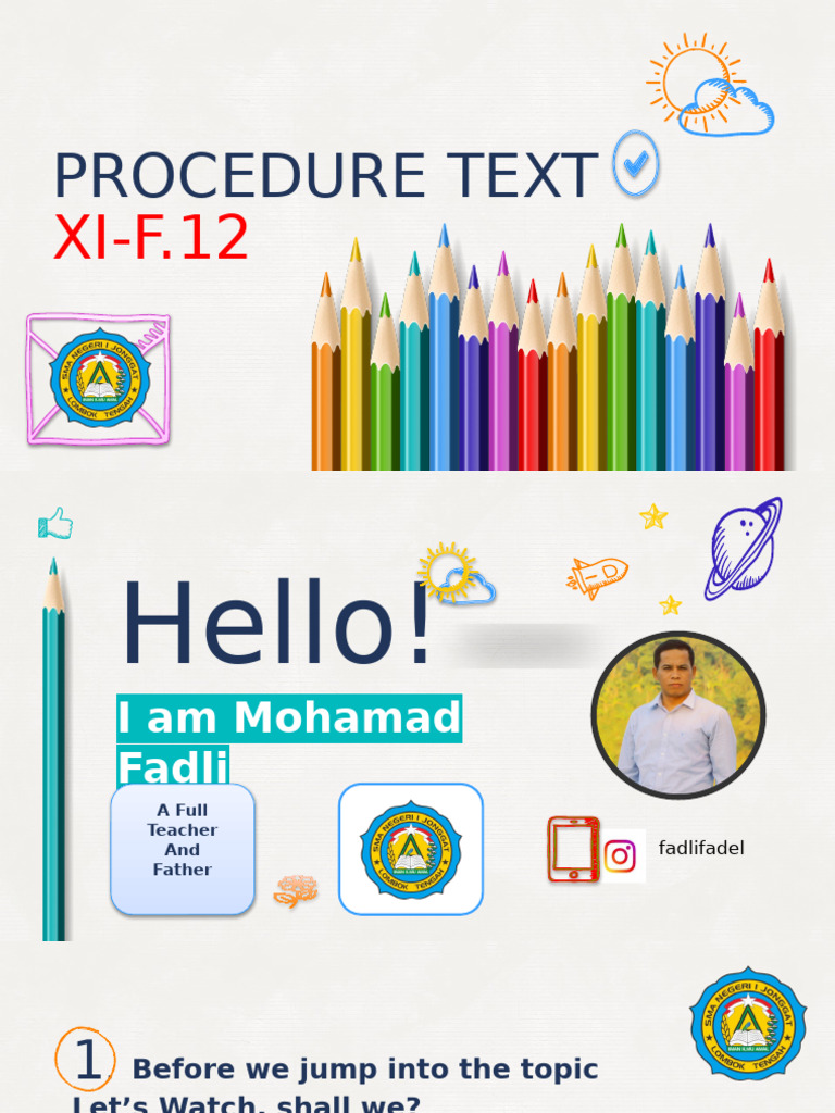 Understanding Procedure Texts Explained | PDF