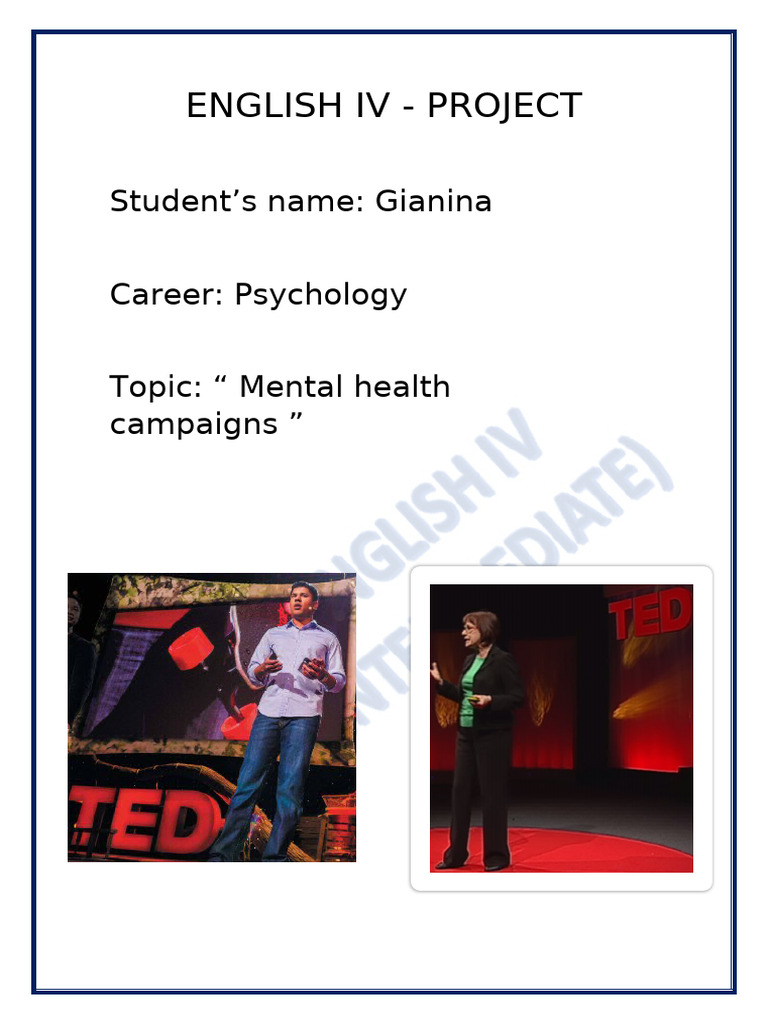 English IV - Project | PDF
