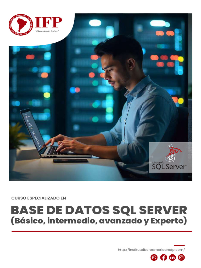 Curso SQL Server y IA Aplicada | PDF | Servidor SQL de Microsoft ...