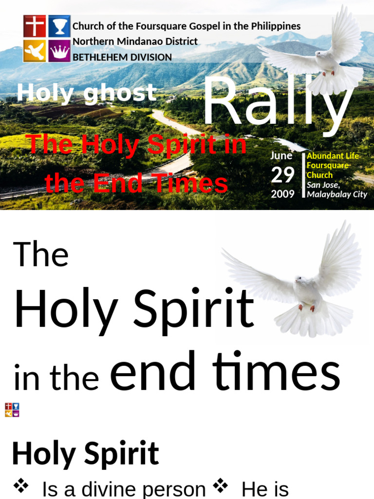 Holy Ghost Rally | PDF