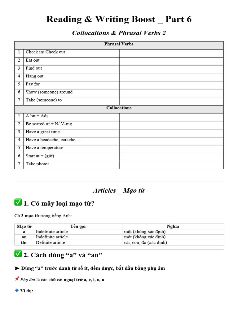 R&W Boost (Part 6) | PDF
