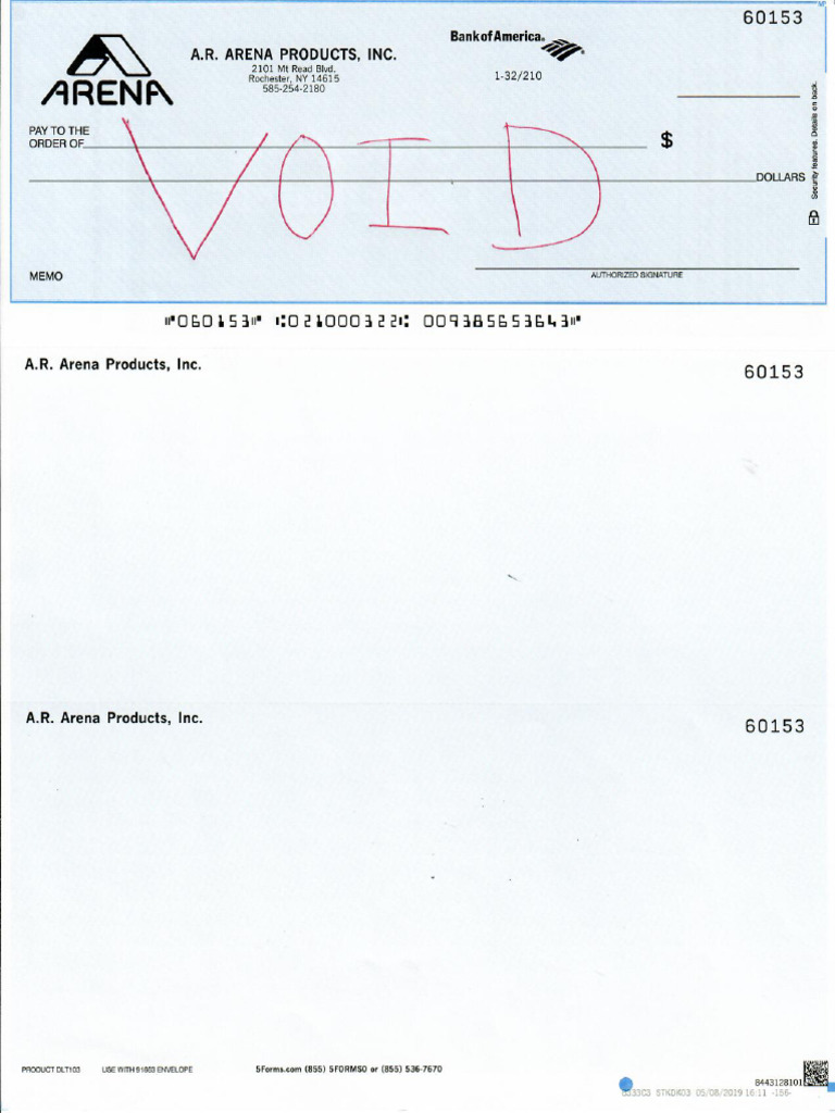 Voided Check | PDF