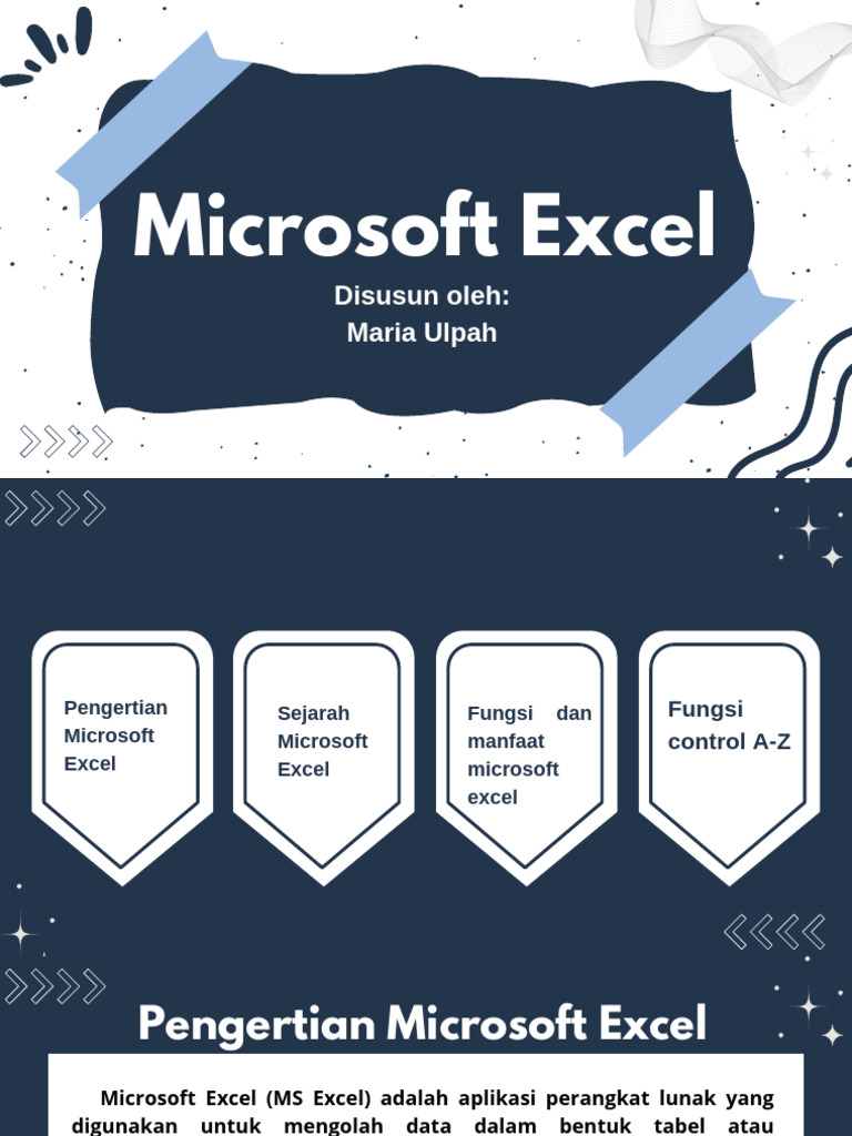 Ms Excel Maria Ulpah | PDF