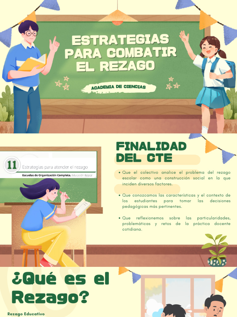 Estrategias para Combatir el Rezago Escolar | PDF | Enseñando ...