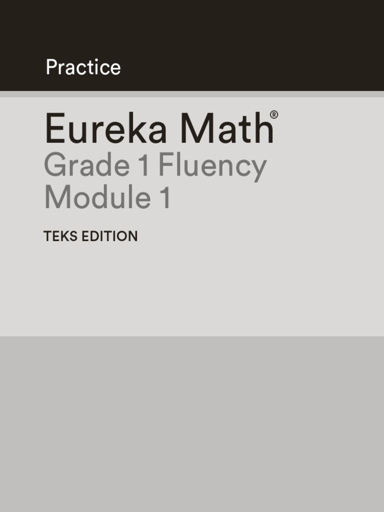 Em Teks g1 m1 Practice Se Eng 0 | PDF | Mathematics | Fluency