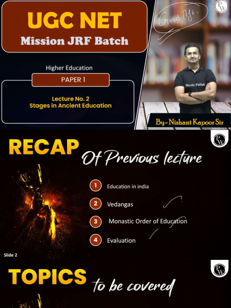 Higher Education 02 Class Notes | PDF