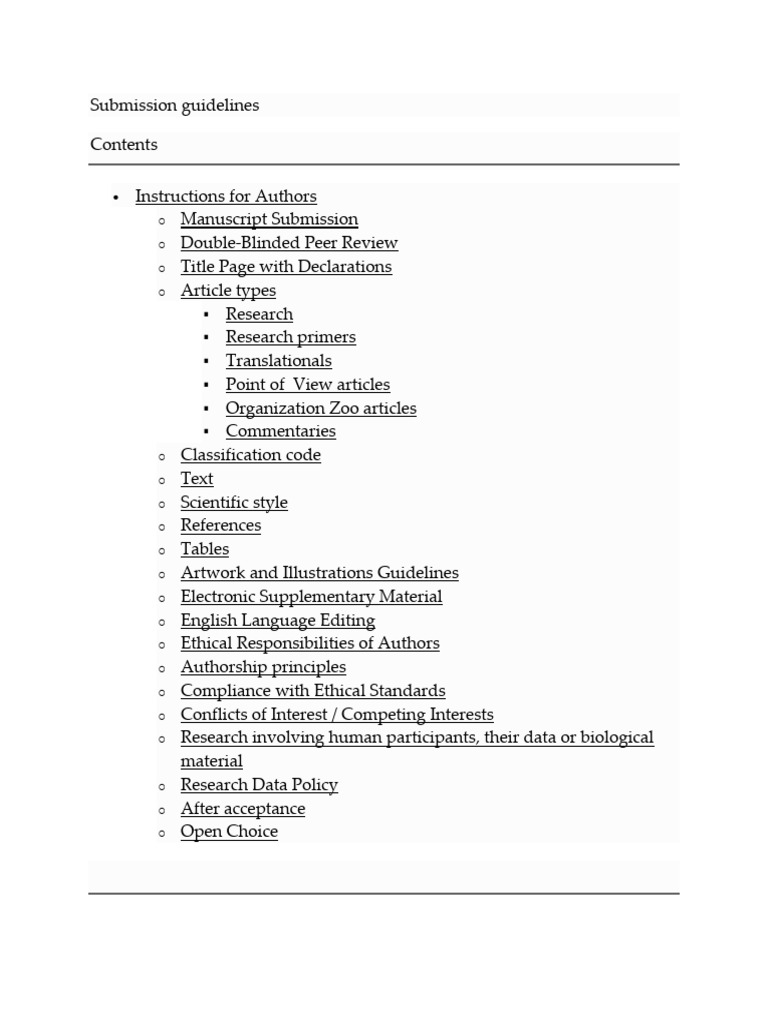Journal Submission Guidelines for Authors | PDF | Narration | Typefaces