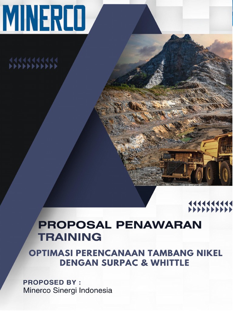 Pelatihan Surpac & Whittle untuk Nikel | PDF