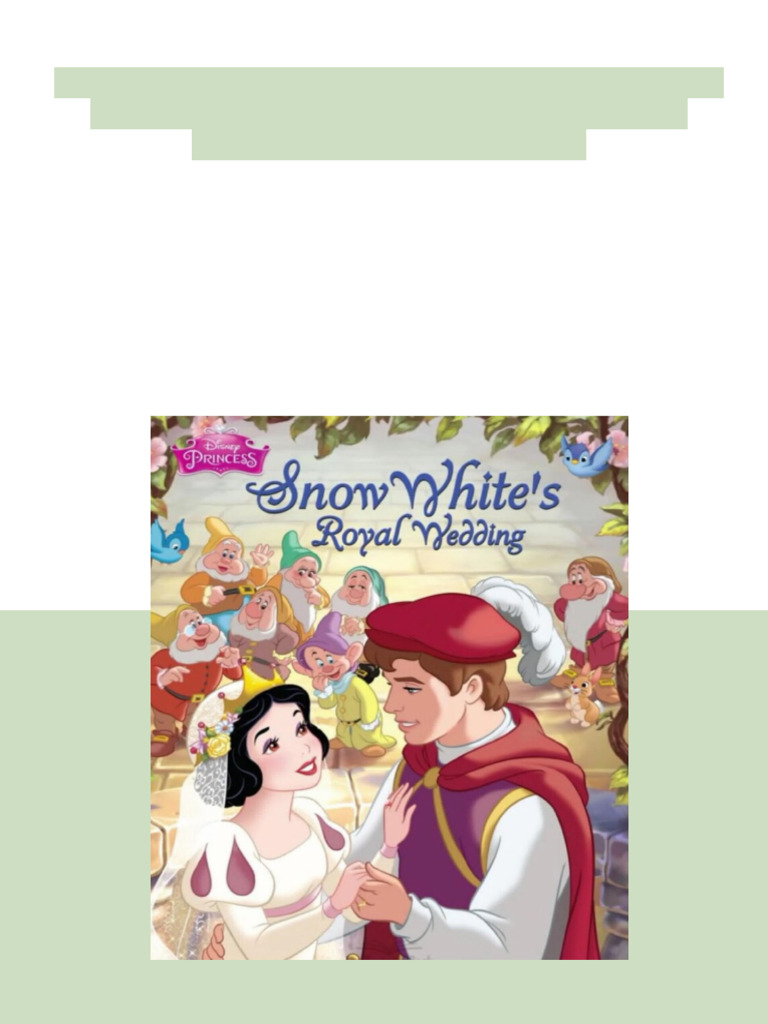 (Ebook) Disney Princess Snow White's Royal Wedding by Andrea Posner