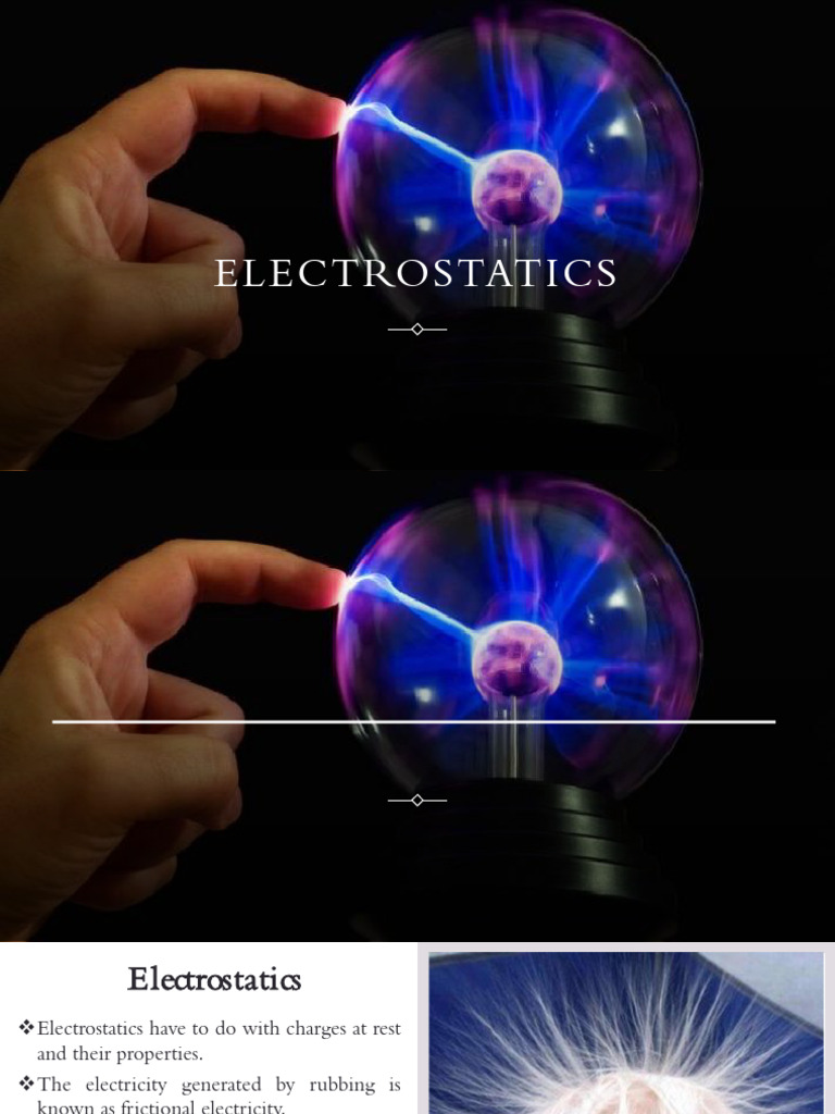 11.Electrostatics | PDF | Electric Charge | Electric Field