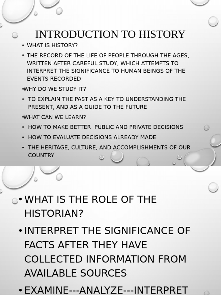 1e - What is History and Bias and Frame of Reference | PDF