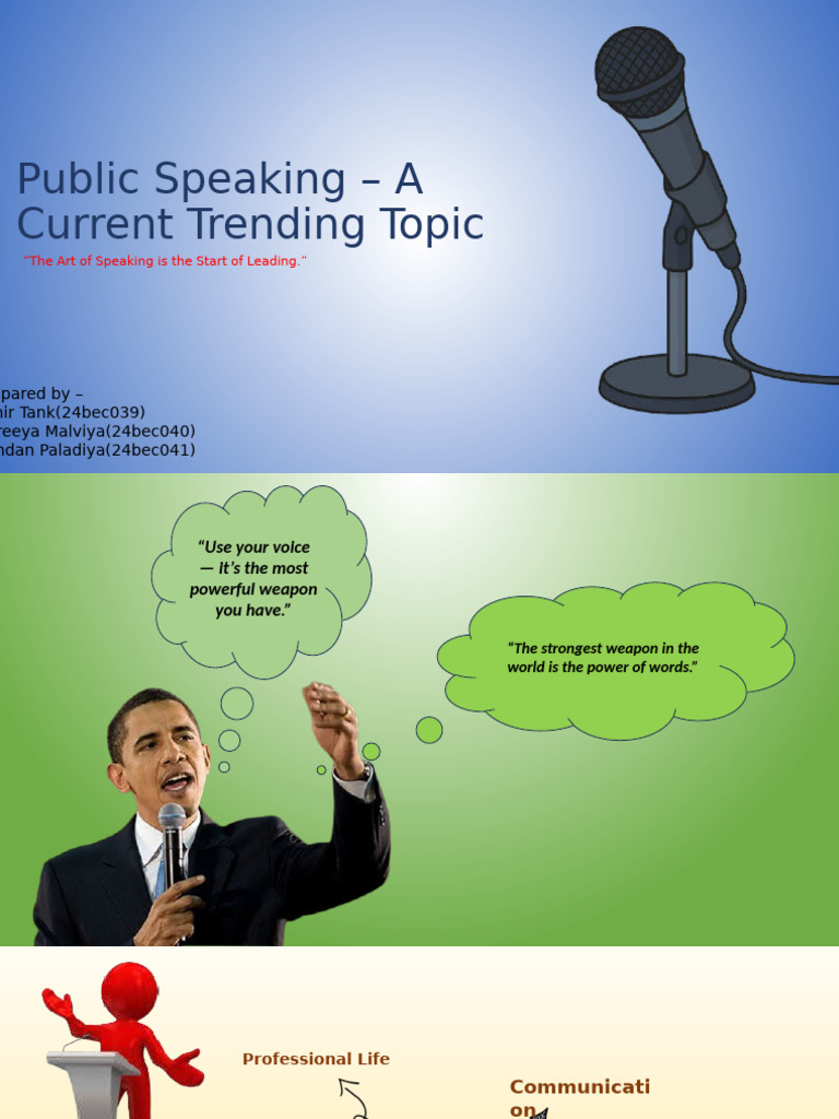 Mastering Public Speaking Skills | PDF | Public Speaking | Communication