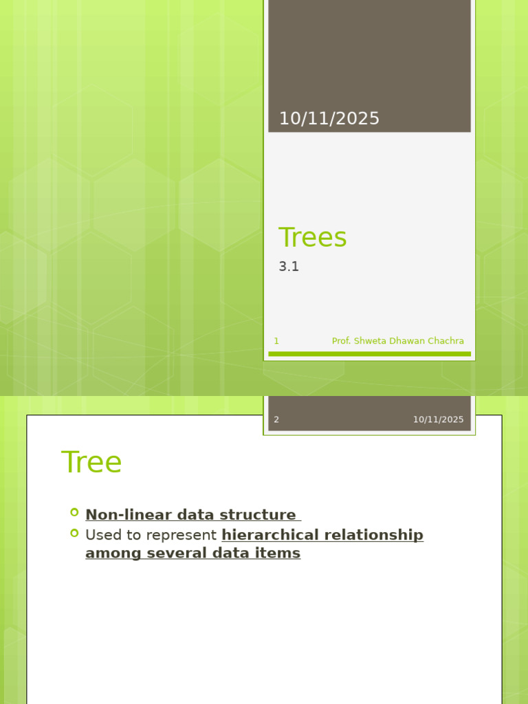 Understanding Tree Data Structures | PDF | Algorithms And Data Structures