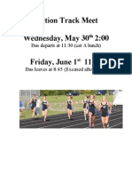 Section Track Meet