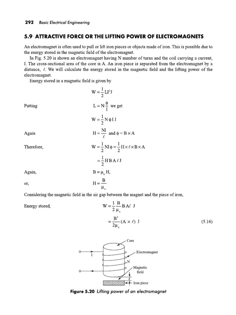 Numerical Magnetic Circuits-1 | PDF