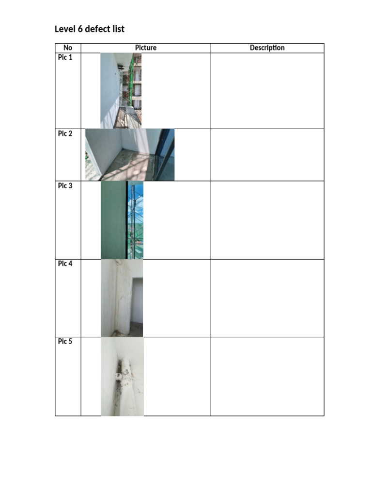 Defection Work Level 6 | PDF