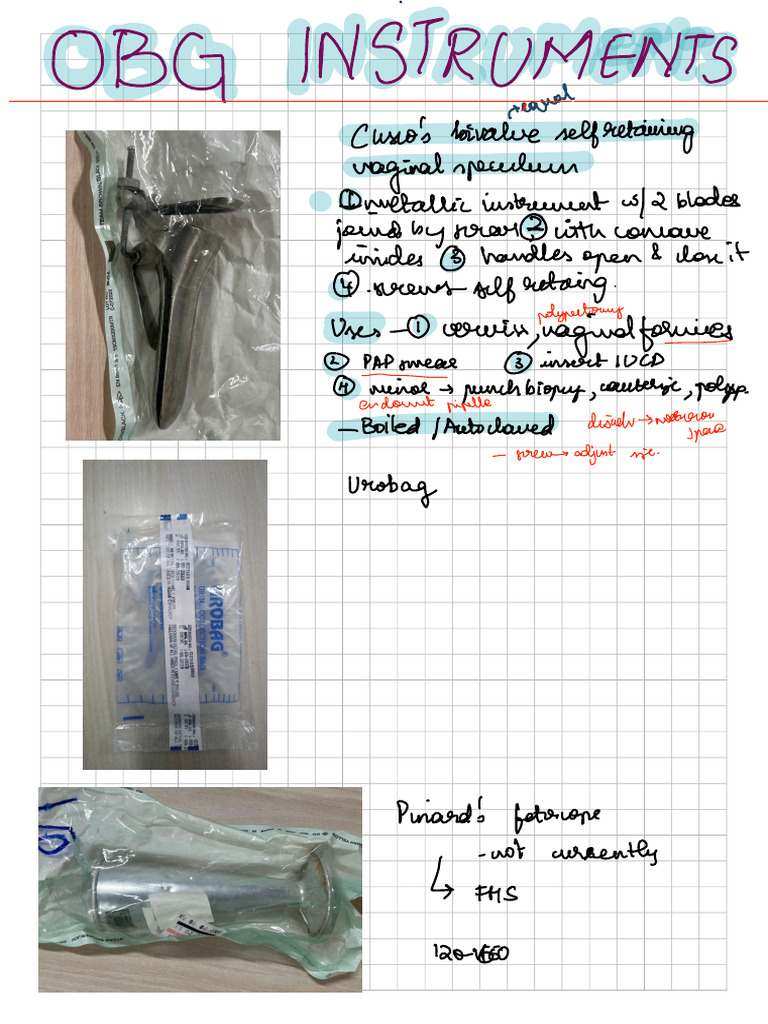 OBG Instruments | PDF