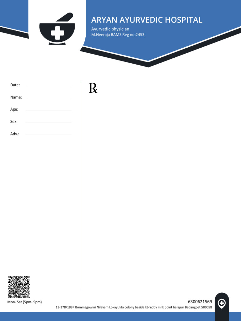 Prescription Pad | PDF