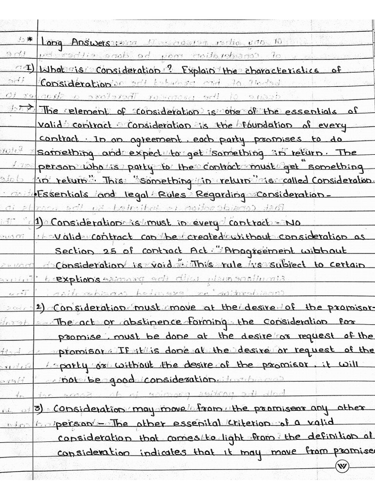 TY BCOM Subject BRF Notes | PDF