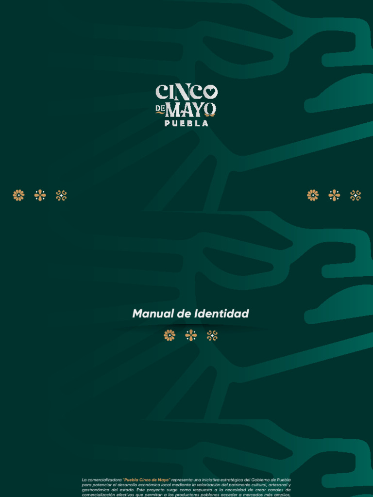 Identidad Visual de Puebla Cinco de Mayo | PDF | Marca