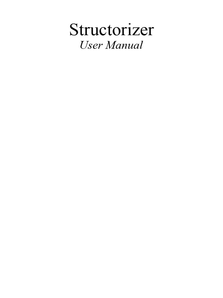 Structorizer UserManual Morais David v3 | PDF | Parsing | Reserved Word